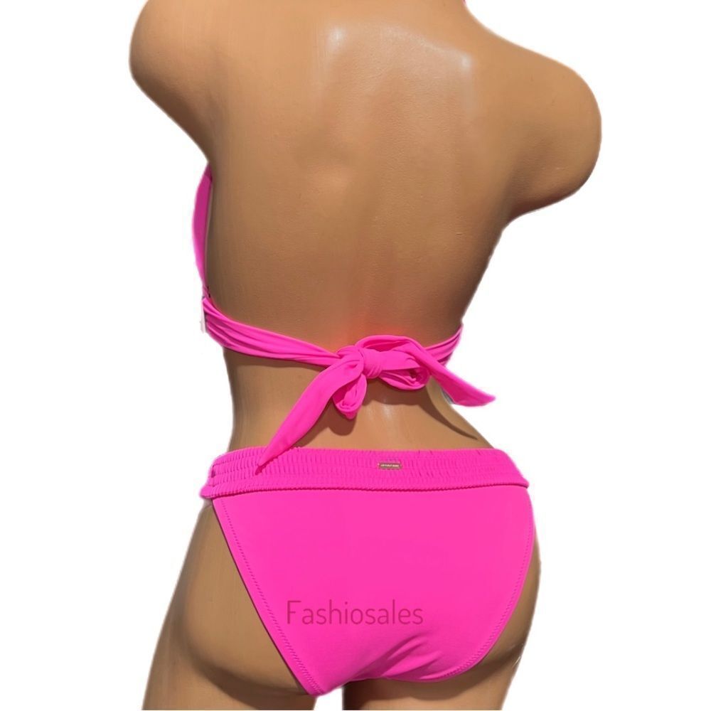 Victorias Secret Swim Halter Removable Push Up padding Bikini top & Bottom set - Picture 9 of 9